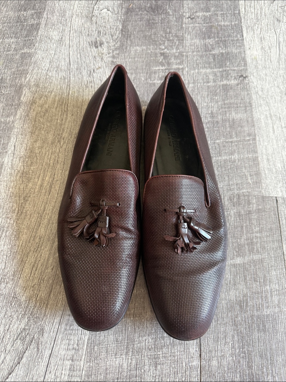 Giorgio Armani Men's Slip On Loafers
